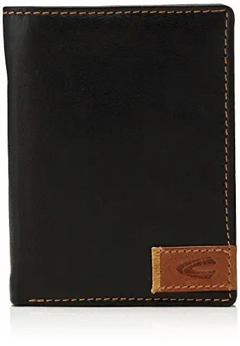 Produktbild: camel active California Herren Geldbörse Hochformat Leder Mittelgroß Schwarz