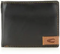 Produktbild: camel active California Herren Geldbörse Querformat Leder Mittelgroß Schwarz