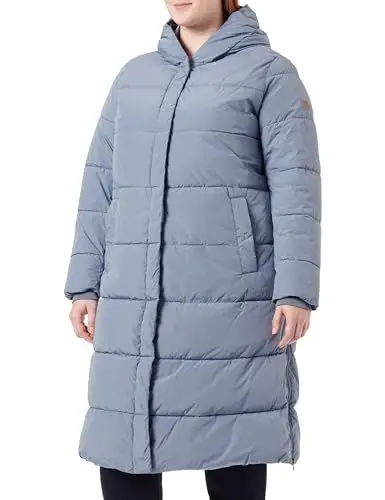 Produktbild: camel active Damen Langer Puffermantel aus recyceltem Polyester Hellblau, womenswear-36