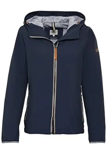 Produktbild: camel active Damen Leichter Windbreaker aus recyceltem Polyester Dunkelblau womenswear-34