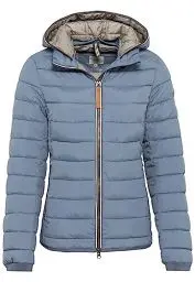 Produktbild: camel active Damen Steppjacke mit Abnehmbarer Kapuze Blau, womenswear-42
