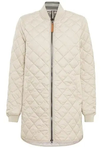 Produktbild: camel active Damen Steppmantel aus recyceltem Polyester Sand, womenswear-40
