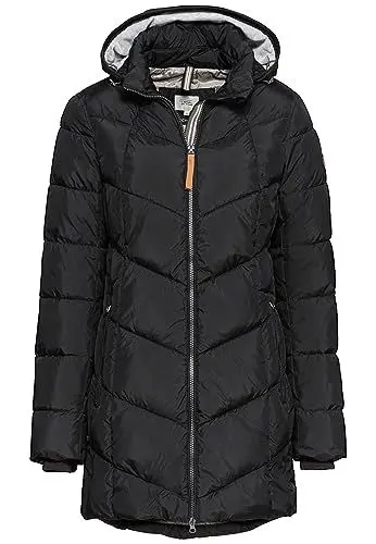 Produktbild: camel active Damen Steppmantel aus recyceltem Polyester Schwarz, womenswear-48