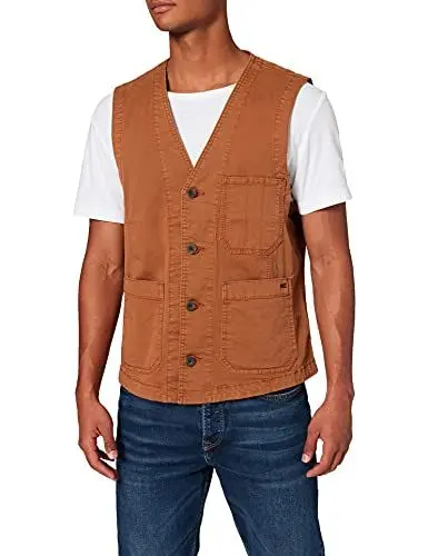 Produktbild: camel active Herren 451135/6814 Sakko-Weste, WARM Brown, 48