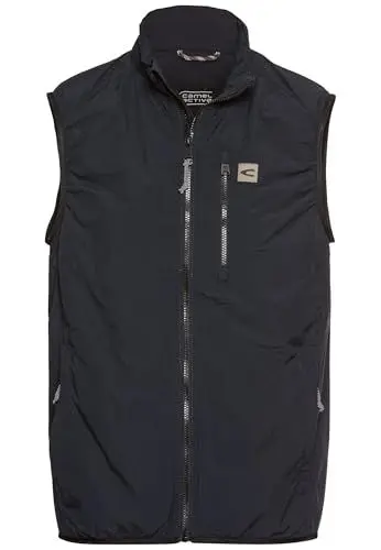 Produktbild: camel active Herren Outdoorweste mit Stehkragen Dunkelblau, menswear-54