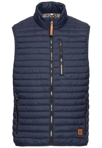 Produktbild: camel active Herren Steppweste aus recyceltem Polyamid Dunkelblau, menswear-58