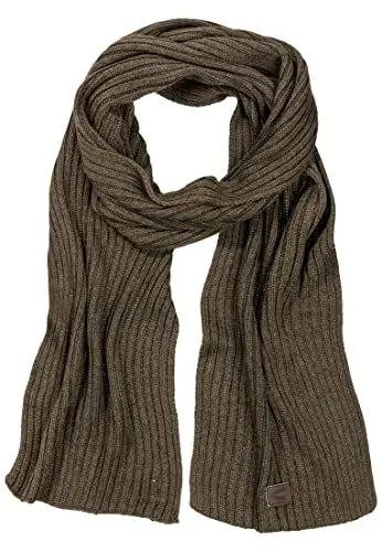Produktbild: camel active Herren 407500/8V50 Knitted Scarf, Olive Brown, Einheitsgröße