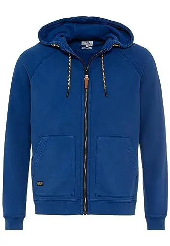 Produktbild: camel active Herren Sweatjacke mit Kapuze Blau Menswear-XXL