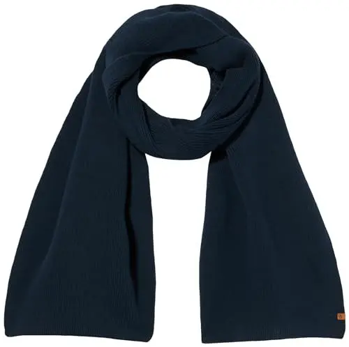 Produktbild: camel active Herren Strickschal aus reiner Baumwolle Blau, menswear-OS