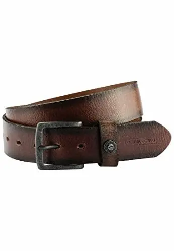 Produktbild: camel active Herren hochwertiger Ledergürtel - individuell kürzbar - geeignet für Hosen und Anzüge Cognac L (Herstellergröße: 100-105 cm)