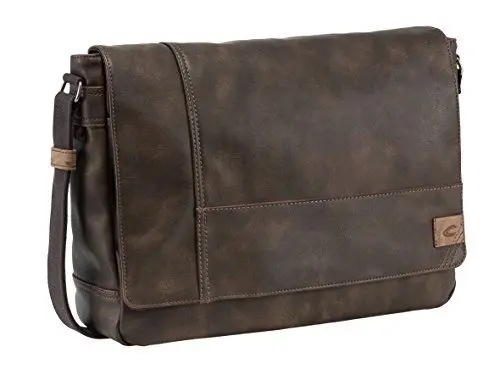 Produktbild: camel active Laos Herren Schultertasche Messenger Bag Groß Braun