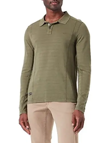 Produktbild: camel active Herren 409865/8p01 Polohemd, Oliv, M EU