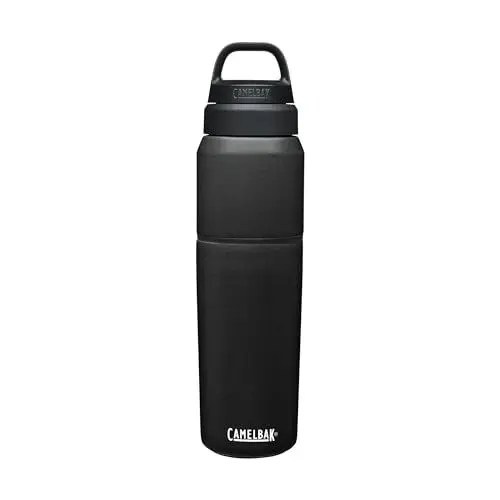 Produktbild: Camelbak Multibev vakuumisolierte Edelstahl-Thermoskanne Schwarz/Schwarz