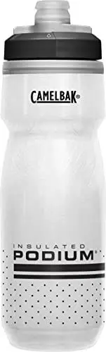 Produktbild: Camelbak Podium Chill Sportwasserflasche, Quetschflasche, zum Laufen, Radfahren, Wandern Weiss/Schwarz