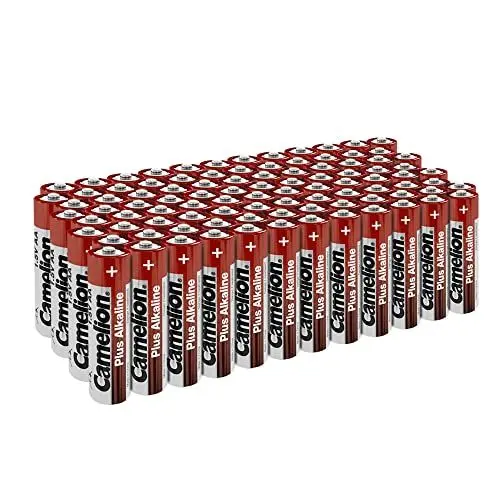 Produktbild: CAMELION Plus Alkaline Batterie AA Mignon Alkaline Batterien LR6-96er Pack umweltschonende Verpackung