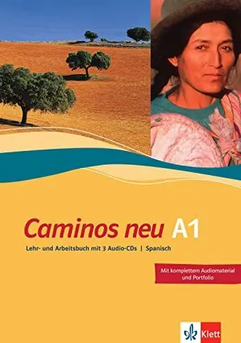 Produktbild: Caminos neu A1: Spanisch als 3. Fremdsprache. Kurs- und Übungsbuch mit Audio-CD