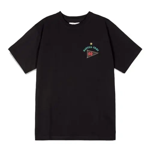Produktbild: CAMISETA GRIMEY MIGHTY HARMONIST NAUTICA X GRMY - BLACK SS24