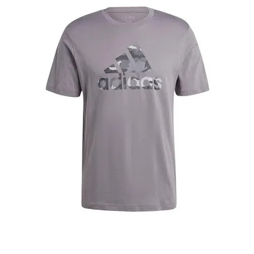 Produktbild: adidas Herren CAMO BOS Graphic Tee, Grey Four, L