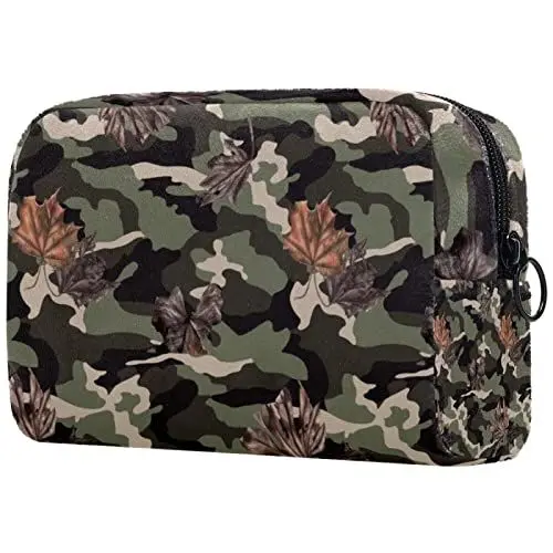 Produktbild: Camouflage-Muster Make-Up-Tasche Tragbare Kosmetiktaschen Für Frauen Mädchen