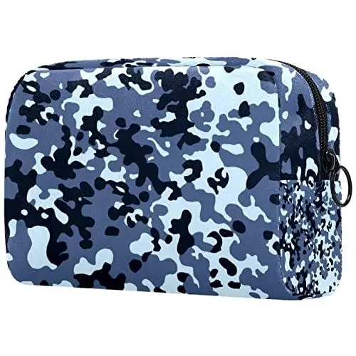 Produktbild: Camouflage-Muster Make-Up-Tasche Tragbare Reisetasche Für Kosmetik