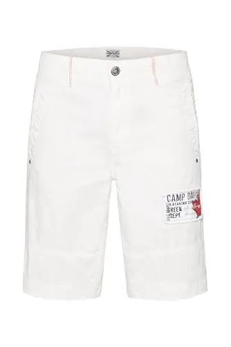 Produktbild: Camp David Herren Skater Shorts mit Used-Waschung Kitt, M