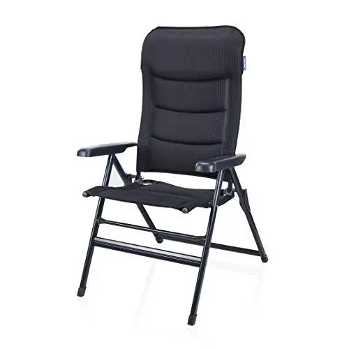 Produktbild: Campart Campingstuhl Livorno - Gepolstert - Extrabreit - 7 verstellbare Positionen, CH-0672