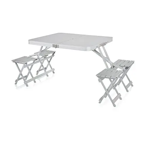 Produktbild: Campart Campingtisch Arkansas, Aluminium, Silber, 90 x 65 x 70 cm
