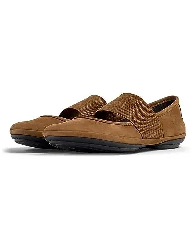 Produktbild: Camper Damen Right Nina 21595 Mary Jane Flat, Braun 232, 35 EU