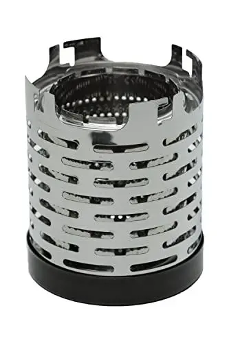 Produktbild: Camping Jack HEIZAUFSATZ für Gaskocher - Campingkocher in Gasheizung umwandeln - Heater Heizgeräte Abdeckung - Zeltheizung Camping Gasheizung Edelstahl Camper