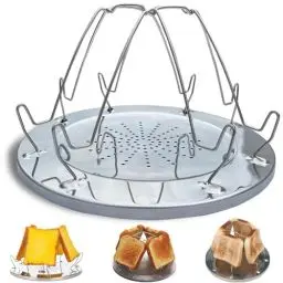 Produktbild: Camping Toaster,Camping Toaster Für Koche,Scheiben Camping Toast Racks Faltbarem,Für Gaskocher Camping Gasherde,Camping Zubehör Wohnwagen, Reisen, Picknicks, Familientreffen im Freien