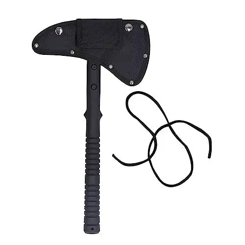 Produktbild: Camping-Axt, Taktisches Messer mit Gerader Kante, Klappbare Überlebens-Axt, Taktische Camping-Axt für Jungen, Outdoor-Abenteuer