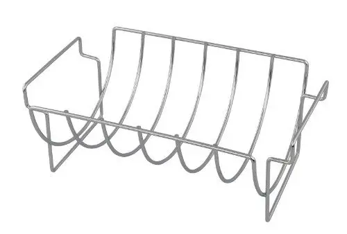 Produktbild: Campingaz 2000014570 Grillkorb Premium für Hähnchen oder Spare Ribs, silber (29 x 19 x 12 cm)
