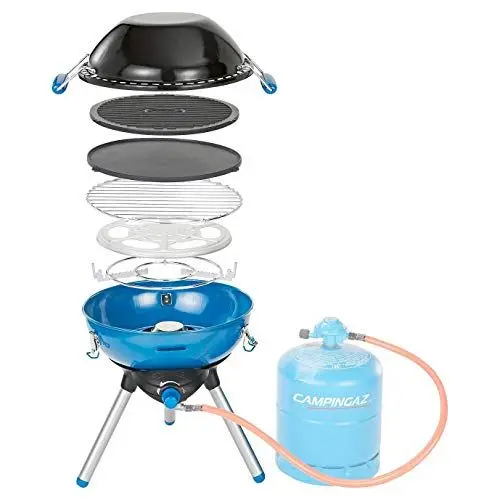 Produktbild: Campingaz 694001 Party 400 Grill 400 Anschluss an Gasflasche Propan/Butan, blau