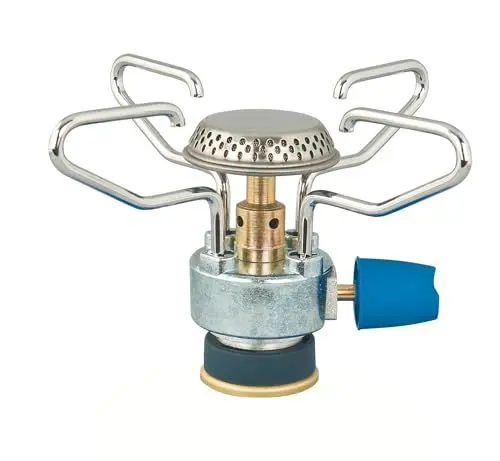 Produktbild: Campingaz Bleuet Micro Plus Campingkocher, Gaskocher 1-Flammig, Für Camping, Festivals, Wanderungen, Silber/Blau