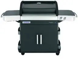 Produktbild: Campingaz Gasgrill 3 Series RBS LX mit Keramikbrennern, großer Grillwagen mit Deckel-Thermometer, InstaClean Reinigungssystem und Culinary Modular System