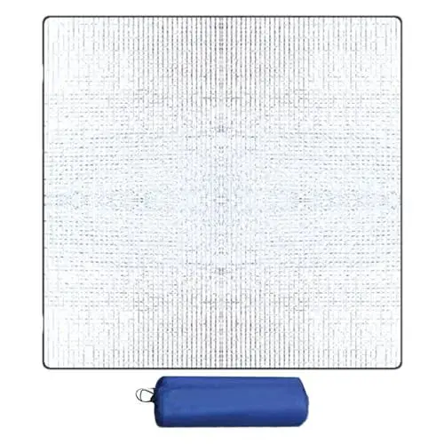 Produktbild: Camping-Bodenmatte, Isoliermatte Aus Aluminiumfolie,wasserdichte Folienmatte, Isolierende Thermo-Campingmatte, Ultraleicht Bodenmatte Faltbare Zeltmatte Schlafmatte