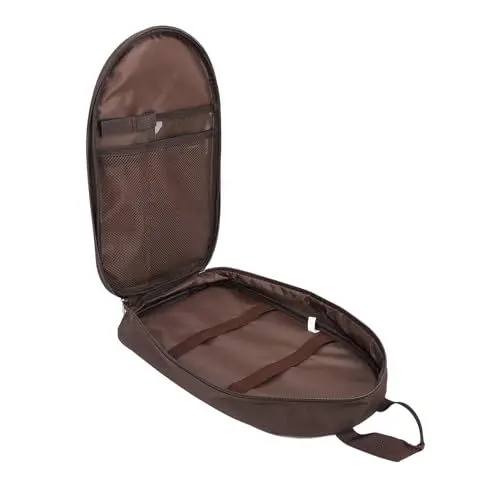 Produktbild: Camping-Kochgeschirr-Tasche, Kochutensilien-Organizer-Tasche, Modisch, Breite Anwendung, Tragbar für Picknick (Brown)
