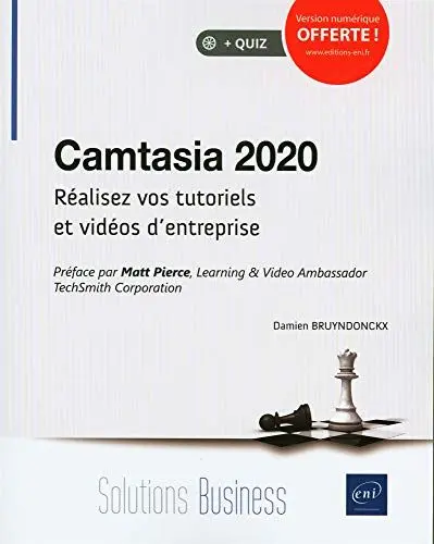 Produktbild: Camtasia 2020 - Réalisez vos tutoriels et vidéos d'entreprise