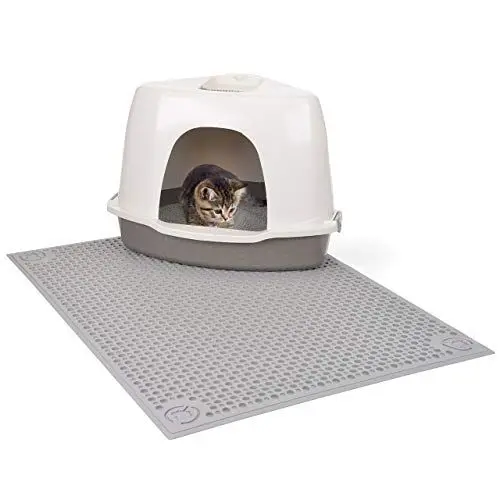 Produktbild: CanadianCat Company | XXL Auffangmatte 70 x 90 cm - Katzentoilettenvorleger -sauberlauf Zone - Vorleger für die Katzentoilette