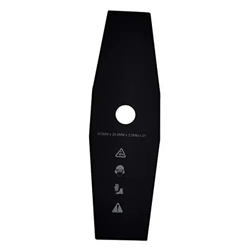 Produktbild: Cancanle 2Z Schneidklinge für Trimmer Rasenmäher Gras Unkrautfresser Bürstenschneider Werkzeug, Raute, Bohrung 1 Zoll