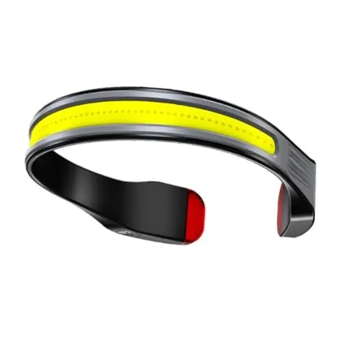 Produktbild: Candeon Stirnlampe USB Wiederaufladbar, 350 Lumens LED Kopflampe Stirnlampe Aufladbar, 260° Weitwinkel Headlamp Wasserdicht Stirnleuchte Mit 3 Lichtmodi FüR Laufen, Angeln, Wandern, Camping