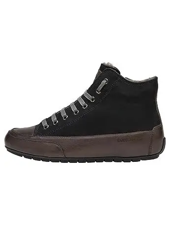 Produktbild: Candice Cooper Knöchelhohe Sneakers aus Veloursleder, Dunkelblau 34