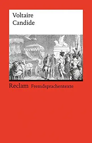 Produktbild: Candide ou l’Optimisme. Französischer Text mit deutschen Worterklärungen. B2 (GER): Voltaire – Originalversion mit Erläuterungen – 9221 (Reclams Universal-Bibliothek)