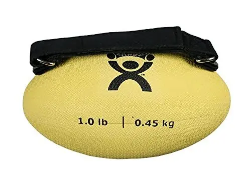 Produktbild: CanDo® Gewichtsball, Football-Form, 0,45 kg