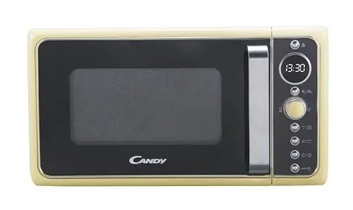 Produktbild: Candy Mikrowelle / 900 Watt/Grill 1000 Watt / 25 Liter/Grilleinsatz/Creme/Modell: DIVO G25CC