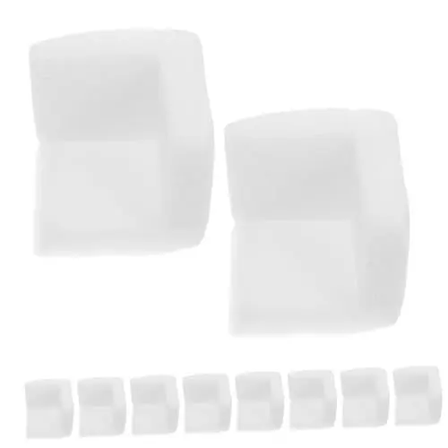 Produktbild: CANIGHT 10 Stück Verpackungseckenschutz Eckenschutz Für Möbel Kantenschutz Glaseckenschutz Versandecken Bilderrahmenschutz Verpackungsmaterialien Weiße Perlenbaumwolle