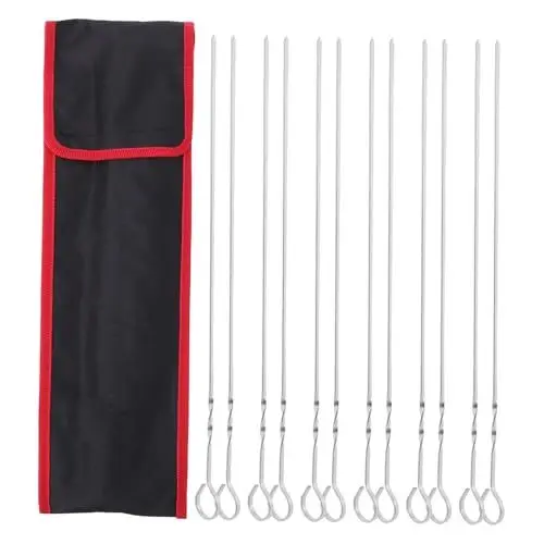 Produktbild: CANIGHT Grillspieße Metall-kebob-rack Bbq-kebob-spieße Wiederverwendbare Bbq-sticks Für Huhn Gemüse