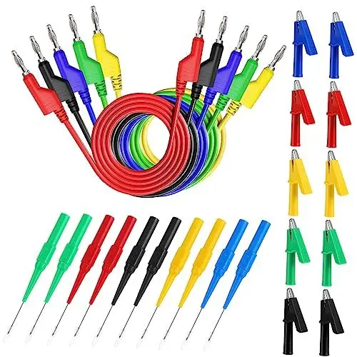 Produktbild: CANIGHT 1 Satz Erkennungstool Werkzeug für Multimeter-Messleitungen Messleitungsklemmen mit Sonden multimeter zubehör geldschrank elektrische Prüfgeräte Zubehör für elektrische Prüfungen
