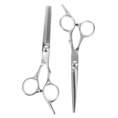 Produktbild: CANIGHT 2-teiliges Satz Mit Haarschneidescheren Und Effilierscheren Für Profi-anwendung Zu Hause Salon