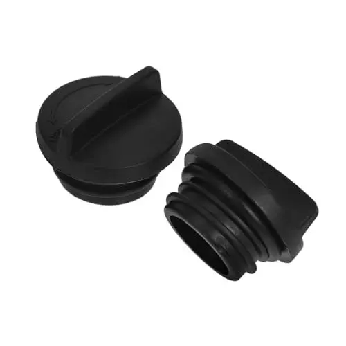 Produktbild: CANIGHT 2st Abdeckung Für Sonnenschirmständer Loch Für Den Terrassentisch Regenschirm-Tipps Sonnenschirmständerschutz Sonnenschirmgewichte Für Die Basis Schirmständerdeckel Plastik Black